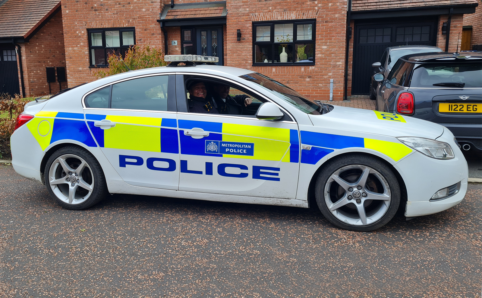 Vauxhall Insignia British Police Car