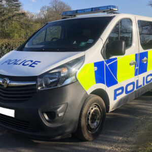 Vauxhall Vivaro British Police Van